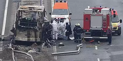 Doi tineri logodnici si 10 membri ai aceleasi familii, victime ale incendiului care a cuprins un autobuz in Bulgaria