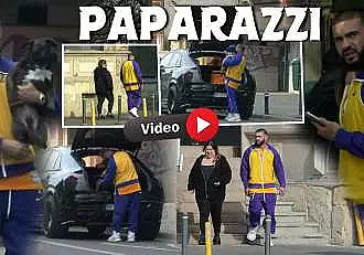 Dorian Popa, "tata" responsabil! Cum il protejeaza pe Chelutzu cand ies "ca baietii" in oras! Video savuros / PAPARAZZI