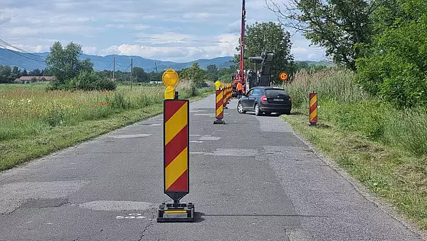 Drumul spre cetatile dacice a intrat in santier. Traverseaza valea regilor daci de la Sarmizegetusa VIDEO