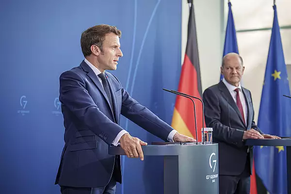 Emmanuel Macron si Olaf Scholz i-au cerut lui Putin sa accepte o incetare a focului in Ucraina 