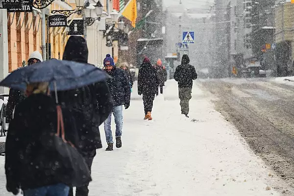Episod exceptional de iarna la Helsinki - De 52 de ani nu a mai nins asa de mult spre final de aprilie