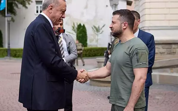 Erdogan, dupa intalnirea de la Liov cu Zelenski: Turcia este alaturi de Ucraina. Avertisment in privinta pericolului unui nou Cernobil