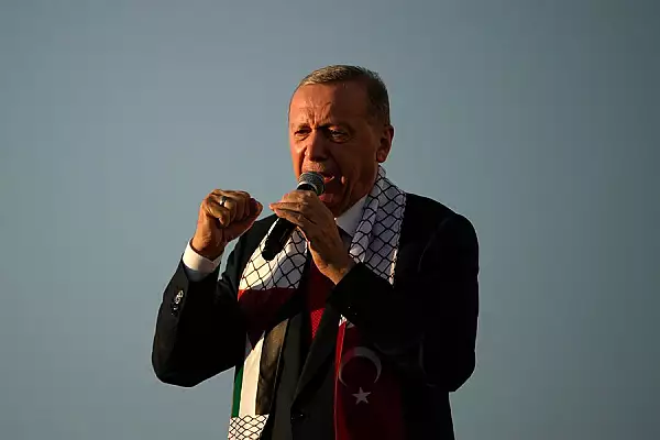 Erdogan le-a cerut palestinienilor ,,unitate" dupa o intalnire cu liderul Hamas VIDEO