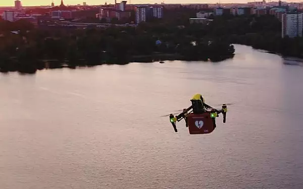 Ericsson
si Vodafone au testat livrarea de bunuri si servicii esentiale cu drone