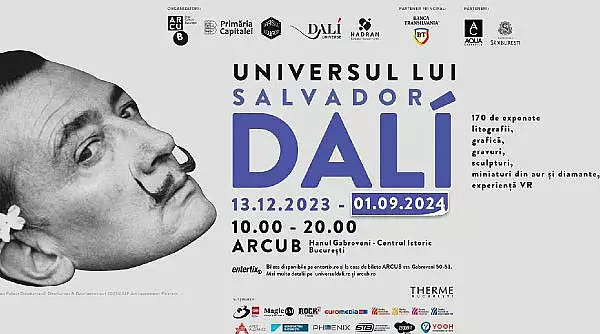 Expozitia "Universul lui Salvador Dali" continua pana la 1 septembrie, la ARCUB