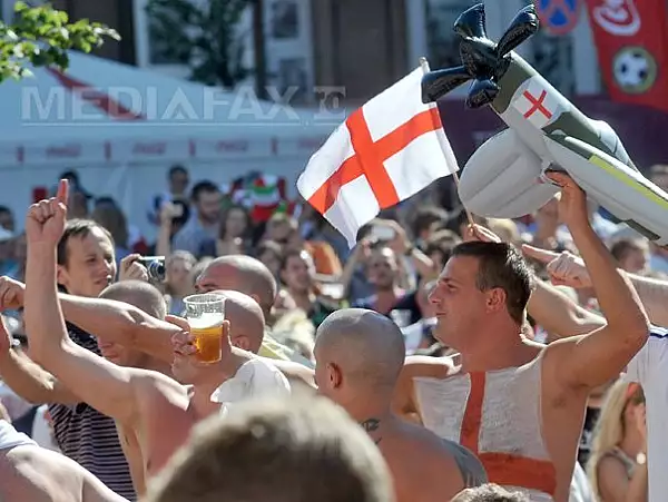 Fanii englezi, sfatuiti de politie sa se manifeste cu bun-simt la Euro 2024