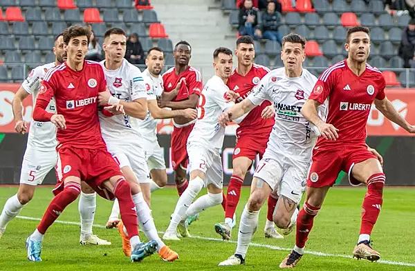 FC Hermannstadt a invins-o pe Otelul Galati cu 4-1, in Superliga