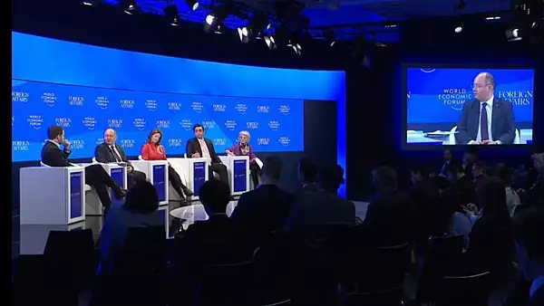 Forumul de la Davos. Bogdan Aurescu a pledat pentru renuntarea la ambiguitatea strategica in legatura cu razboiul din Ucraina si apararea securitatii euroatlant