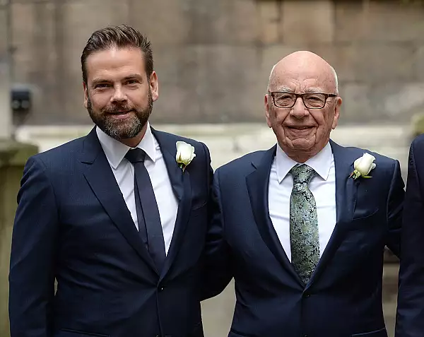 FOTO CEO-ul Fox Corporation, Lachlan Murdoch, s-a intalnit cu Zelenski la Kiev: Un ,,semnal foarte important"