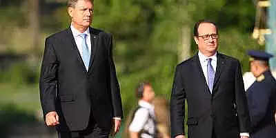 Francois Hollande, pentru prima data in Romania. Iohannis: Romania va sprijini initiativa franco-germana de a avea o Armata Europeana