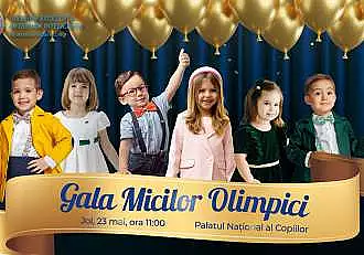 Fundatia Dan Voiculescu pentru Dezvoltarea Romaniei sarbatoreste excelenta prescolarilor la Gala Micilor Olimpici