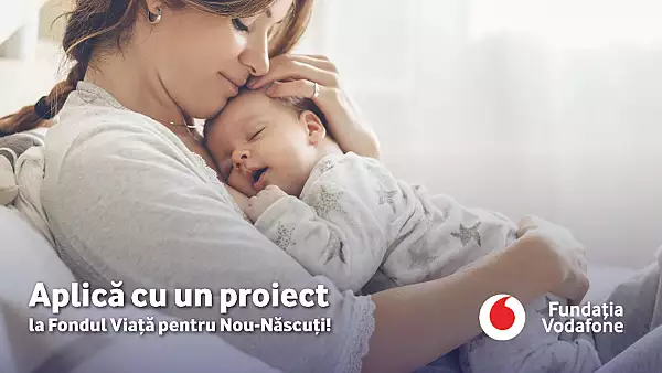 Fundatia Vodafone investeste inca 1.750.000 de lei in dotarea unitatilor de neonatologie din Romania