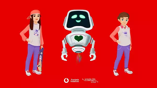 Fundatia Vodafone ofera gratuit 48 de lectii digitale despre mediu, inteligenta digitala, robotica si meseriile viitorului