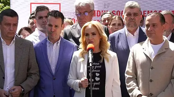 Gabriela Firea si-a depus candidatura pentru Primaria Municipiului Bucuresti: "Aveti in fata dumneavoastra oameni care pot sa faca diferenta"
