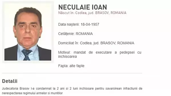 Gafa uriasa a Politiei: Ioan Neculaie, dat in urmarire generala cu o poza veche, inainte de operatiile estetice. Cum arata ACUM fostul patron FC Brasov