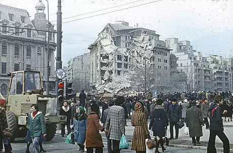 GALERIE FOTO. Imagini de la cutremurul din '77. Capitala, devastata in 56 de secunde