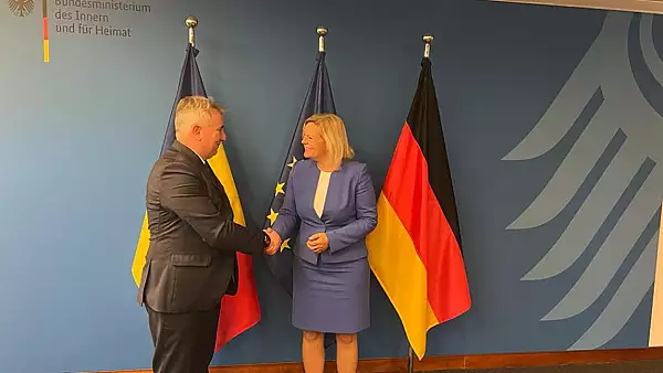 Germania sprijina "ferm si vehement" aderarea Romaniei la Schengen - Lucian Bode face anuntul