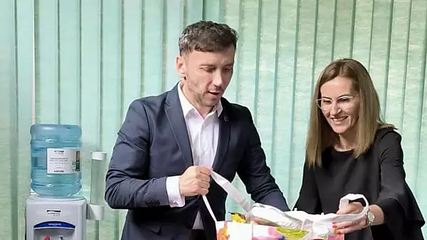 Gest de crestin adevarat al lui Vicentiu Mocanu, candidatul AUR la primaria Ramnicu Valcea