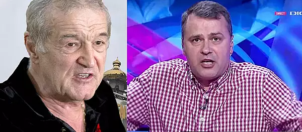 Gigi Becali si Vali Moraru, tipete in miez de noapte. ,,Dumneata ai mintea intunecata"