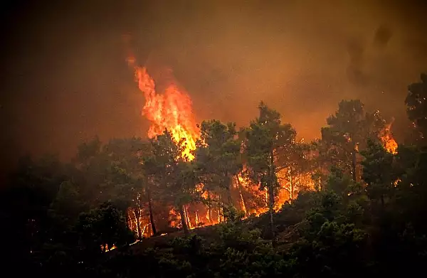 Grecia a anuntat prima victima a incendiilor. Un barbat care ajuta pompierii a murit