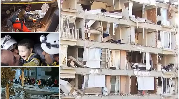 Imagini cu dezastrul umanitar din Turcia | Jurnalistii Antena 3 CNN au surprins lupta contraconomentru a salvatorilor