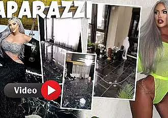 Imagini exclusive! Cum arata penthouse-ul Loredanei Chivu, dupa ce a fost golit de executori / PAPARAZZI