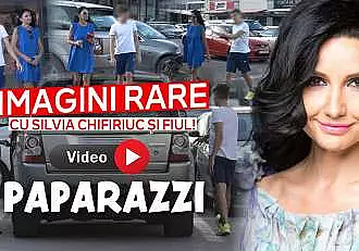 Imagini rare cu Silvia Chifiriuc si fiul! Cum i-au surprins paparazzii Spynews.ro pe cei doi | PAPARAZZI