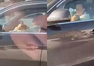 Imagini revoltatoare in Chisinau! O soferita isi alapteaza bebelusul la volan, in timp ce conduce / VIDEO