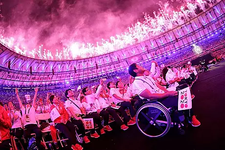  Imagini spectaculoase de la ceremonia de inchidere a Jocurile Paralimpice de la RIO