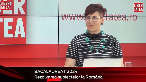 IN DIRECT | Rezolvarea subiectelor la BAC Romana 2024. O profesoara de romana iti arata ce trebuia sa scrii
