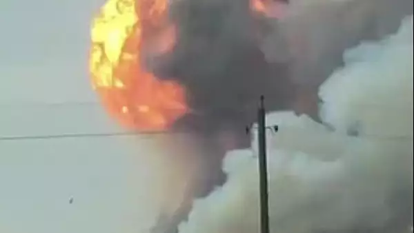 Incendiu la un depozit de armament din Reazan, Rusia