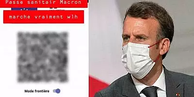 Incident bizar in Franta. Un tanar nevaccinat a folosit certificatul verde al lui Macron pentru a intra intr-un spital
