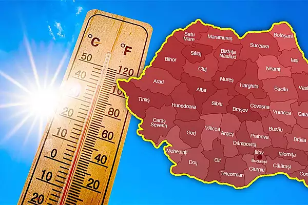 Ingrozitor de cald in Romania! 126 de recorduri de canicula in tara noastra, inclusiv Capitala