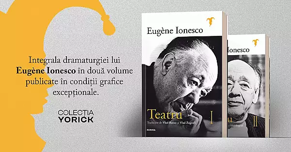 Integrala dramaturgiei lui Eugene Ionesco, publicata de Nemira la 30 de ani de la moartea artistului