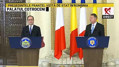 Iohannis: Relatia cu Franta reprezinta o prioritate de prim rang pentru Romania