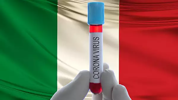 Italia raporteaza cel mai mare numar de infectari de la debutul pandemiei