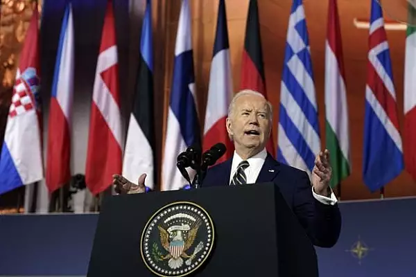 Joe Biden, la summitul NATO: ,,Putin nu se va opri in Ucraina". Romania, mentionata de doua ori in discurs