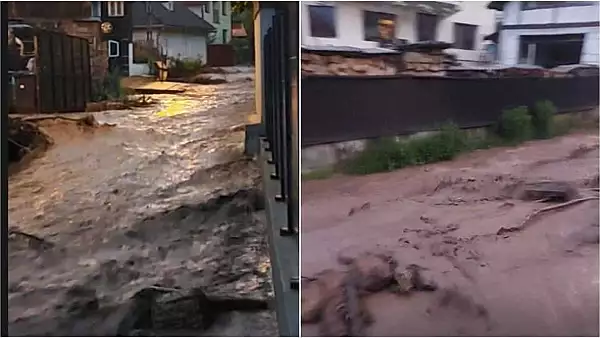 Judetul Alba, lovit de VIJELII si viituri: inundatii in mai multe localitati, IMAGINI DRAMATICE - VIDEO