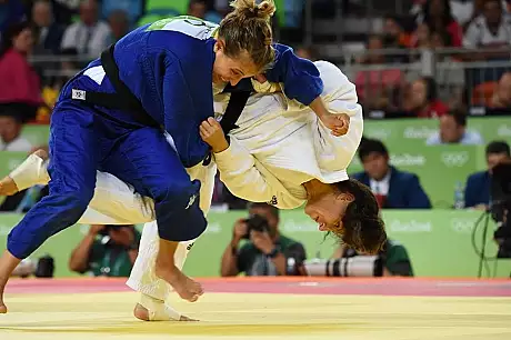 Judoka Andreea Chitu, invinsa in sferturile de finala la Rio