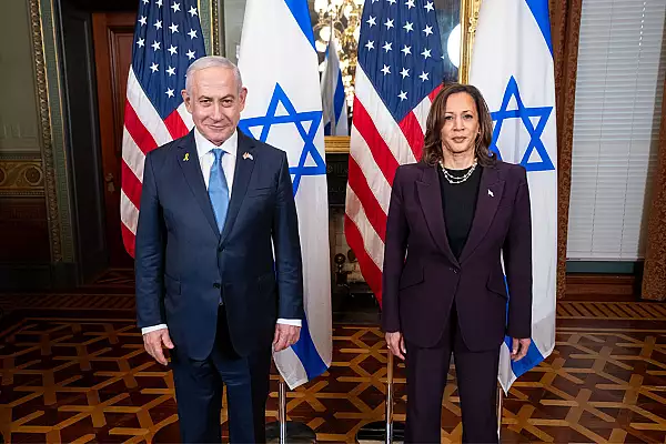 Kamala Harris i-a spus lui Netanyahu ca ,,este timpul" sa razboiul din Gaza sa se incheie