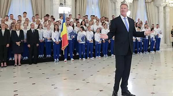 Klaus Iohannis, mesaj de sustinere pentru echipa olimpica inainte de JO 2024: ,,Sunteti adevarate modele"