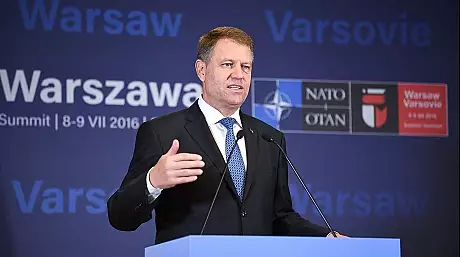 Klaus Iohannis: Romania este mai in siguranta dupa deciziile de la Varsovia