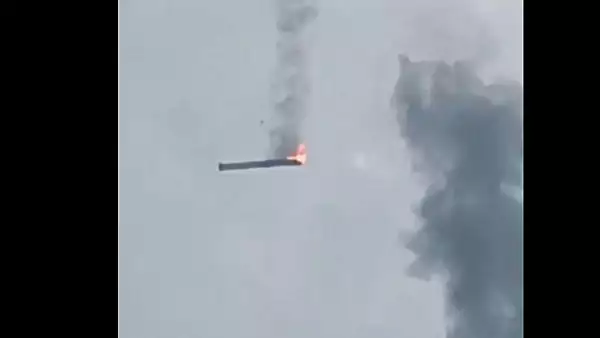 Lansare ratata. Racheta chinezeasca, prabusita imediat dupa ce si-a luat zborul VIDEO