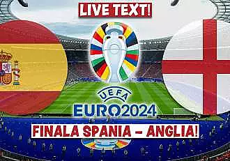 LIVE TEXT Finala Spania - Anglia 0-0, fiinala EURO 2024. Duel pe viata si pe moarte intre jucatorii de 2.5 miliarde EUR