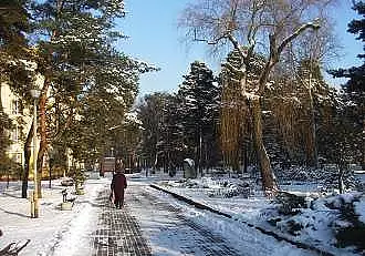 Locul din Romania unde a lovit un val de aer polar. In zilele urmatoare, temperaturile scad in toata tara