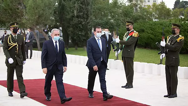 Ludovic Orban, intalnire cu premierul Palestinei