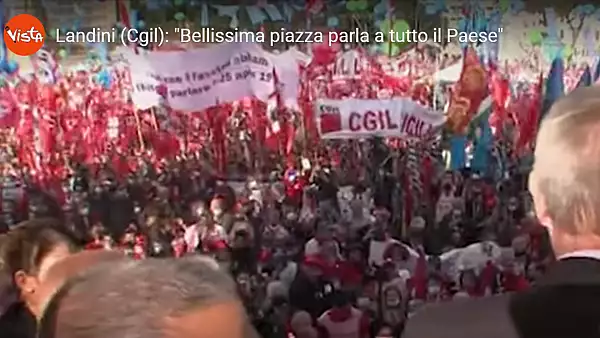 Manifestatie de amploare la Roma impotriva fascismului. Cum au reactionat fortele de ordine