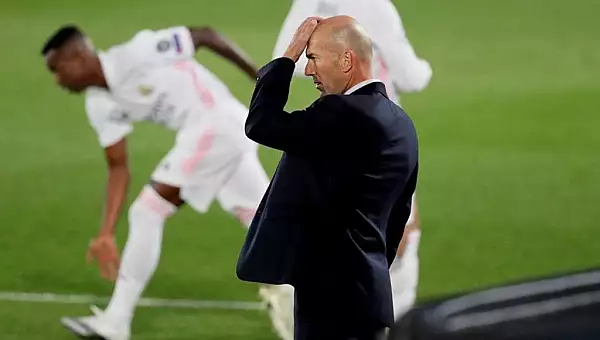 Meciul cu Borussia Monchengladbach, decisiv pentru Zinedine Zidane: ,,La asta se gandeste Florentino Perez"