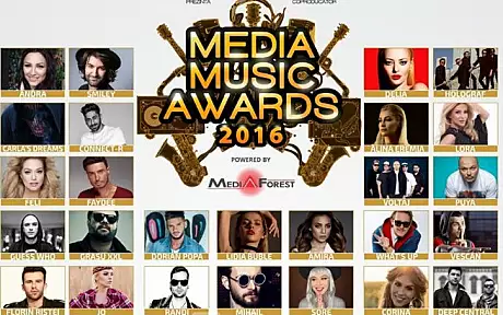 Media Music Awards 2016, LIVE. 30 de nume grele vor urca pe scena de la Sibiu 