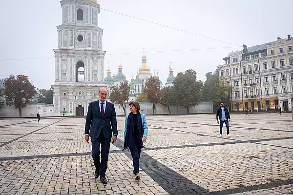 Ministrul de Externe al Frantei face o vizita neanuntata la Kiev